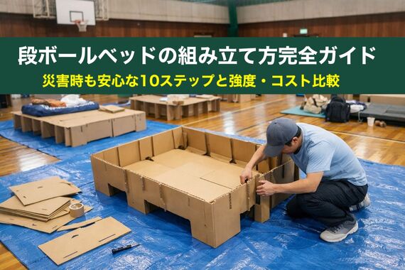 18 段ボールベッド 組み立て方